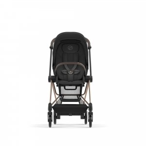 Poussette duo mios 3 sepia black châssis rose gold + cloud t i-size Cybex