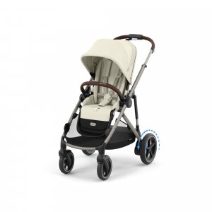 Poussette duo e-gazelle s seashell beige + siège auto cloud g i-size Cybex