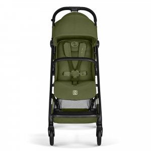 Poussette duo beezy 4 compacte moss green avec siège auto cloud g i-size Cybex