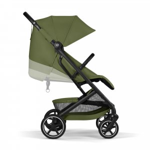 Poussette duo beezy 4 compacte moss green avec siège auto cloud g i-size Cybex
