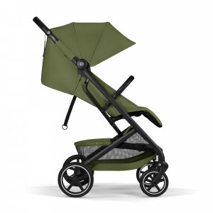 Poussette duo beezy 4 compacte moss green avec siège auto cloud t i-size Cybex