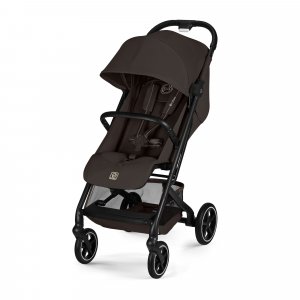 Poussette duo beezy 4 compacte chocolate brown avec siège auto cloud g i-size Cybex