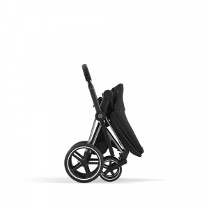 Poussette duo priam 4 sepia black châssis chrome black + siège auto cloud g i-size Cybex