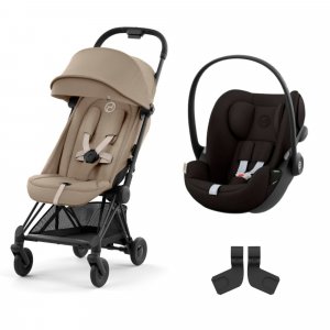 Poussette duo coya matt black + cloud g Cybex
