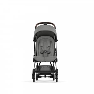 Poussette duo coya mirage grey châssis chrome brown + cloud g i-size Cybex