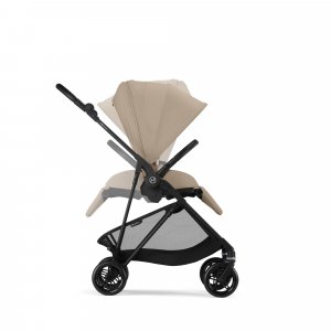 Poussette duo melio carbon almond beige + cloud t i-size Cybex