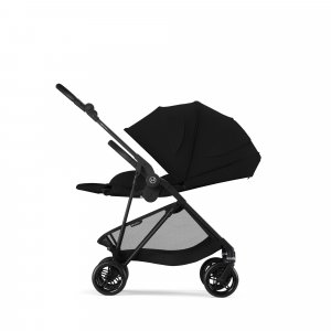 Poussette duo melio carbon magic black + aton b2 i-size Cybex