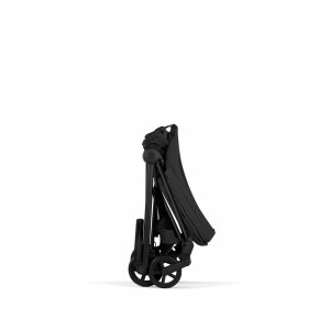Poussette duo compacte mios 4 avec nacelle pliable châssis matt black sepia black Cybex