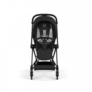 Poussette duo compacte mios 4 avec nacelle pliable châssis matt black sepia black Cybex