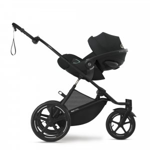 Poussette duo avi spin moon black + siège auto aton b2 i-size Cybex