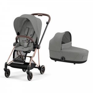 Duo mios 3 rose gold + nacelle Cybex