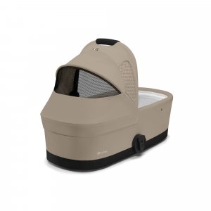 Poussette duo eezy s twist+ 2 pivotante almond beige avec nacelle cot s Cybex