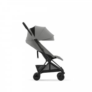 Poussette duo coya mirage grey châssis matt black + cloud t i-size Cybex