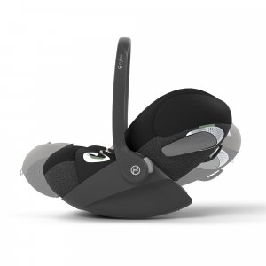 Poussette duo coya mirage grey châssis chrome brown + cloud t i-size Cybex