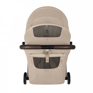 Poussette duo orfeo 3 compacte almond beige avec siège auto cloud g i-size Cybex