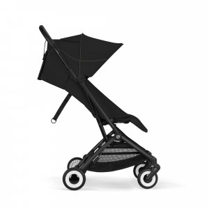Poussette duo orfeo 3 compacte magic black avec siège auto aton b2 i-size Cybex