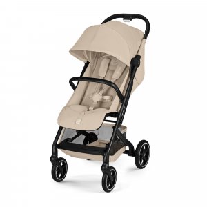 Poussette duo beezy 4 compacte almond beige avec siège auto cloud g i-size Cybex