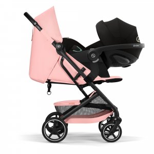 Poussette duo beezy 4 compacte candy pink avec siège auto aton b2 i-size Cybex