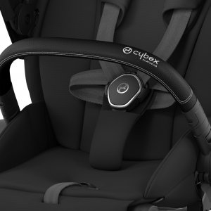 Poussette duo e-priam 2 mirage grey châssis chrome black + cloud g i-size Cybex