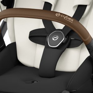Poussette duo mios 3 off white châssis chrome brown + cloud g i-size Cybex