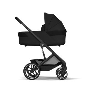 Poussette duo tout terrain balios s lux 4 avec nacelle s lux moon black Cybex