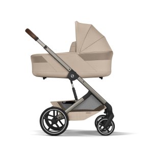 Poussette duo tout terrain balios s lux 4 avec nacelle s lux almond beige Cybex