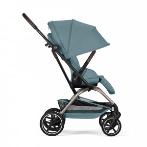 Poussette duo eezy s twist+ 2 pivotante stormy blue avec nacelle cot s Cybex