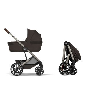 Poussette duo balios s lux 4 + nacelle pliable Cybex