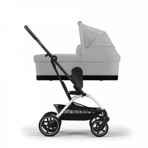 Poussette duo eezy s twist+ 2 pivotante dune grey avec nacelle cot s Cybex