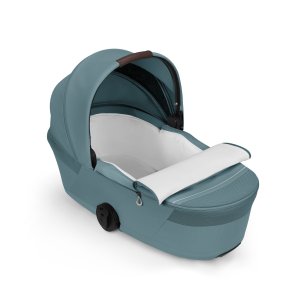 Poussette duo tout terrain talos s lux 4 avec nacelle pliable stormy blue Cybex