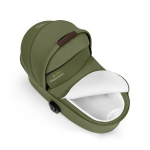 Poussette duo tout terrain talos s lux 4 avec nacelle pliable moss green Cybex