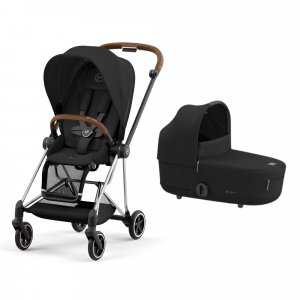 Duo mios 3 chrome brown + nacelle Cybex