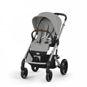 Poussette duo balios s lux 3 stone grey + siège auto cloud g i-size Cybex