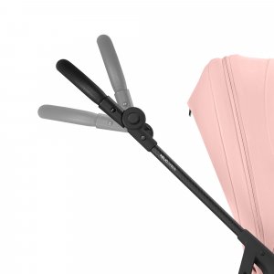 Poussette duo melio carbon candy pink + nacelle melio cot Cybex