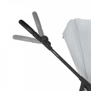 Poussette duo melio carbon fog grey + nacelle melio cot Cybex