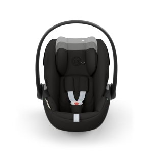 Poussette trio melio carbon 6 chocolate brown avec siège auto cloud g i-size et nacelle Cybex