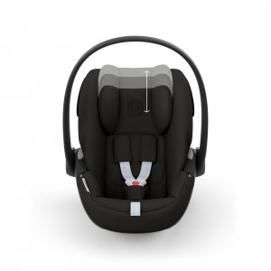 Poussette trio e-priam 2 leaf green châssis chrome black + cloud g i-size + nacelle Cybex