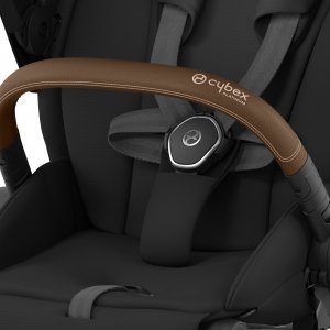 Poussette trio e-priam 2 mirage grey châssis chrome brown + cloud g i-size + nacelle Cybex