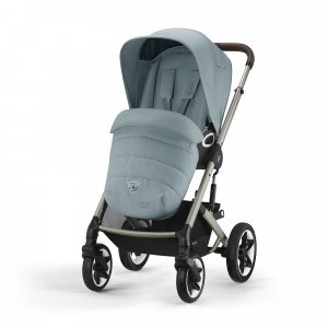 Poussette trio talos s lux 2 stormy blue + siège auto cloud g i-size + nacelle Cybex