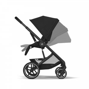 Poussette trio balios s lux 3 moon black + siège auto cloud g i-size + nacelle + base g Cybex