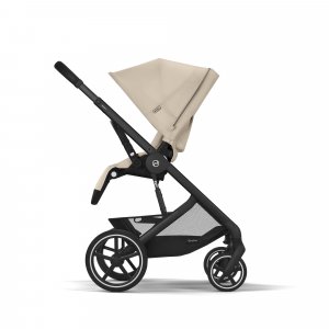 Poussette trio naissance balios s lux 3 almond beige + siège auto cloud g i-size tissu plus + nacelle - édition limitée Cybex