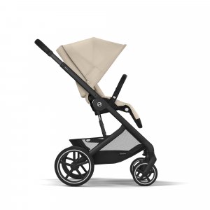 Poussette trio naissance balios s lux 3 almond beige + siège auto cloud g i-size tissu plus + nacelle - édition limitée Cybex