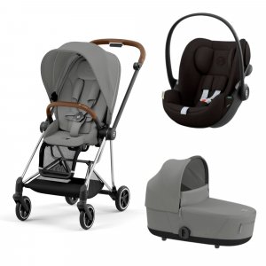 Trio mios 3 chrome brown + cloud g Cybex