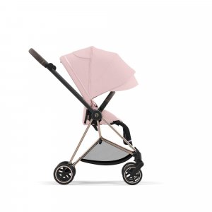 Poussette trio mios 3 peach pink châssis rose gold + cloud g i-size + nacelle luxe Cybex