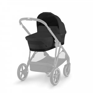 Poussette trio e-gazelle s moon black + siège auto aton b2 i-size + nacelle s Cybex