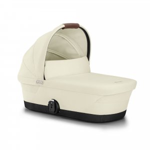 Poussette trio e-gazelle s seashell beige + siège auto aton b2 i-size + nacelle s Cybex