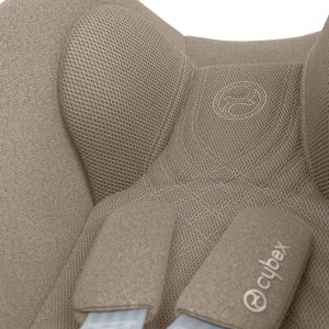 Poussette trio melio carbon 6 almond beige avec siège auto cloud t i-size tissu plus et nacelle Cybex