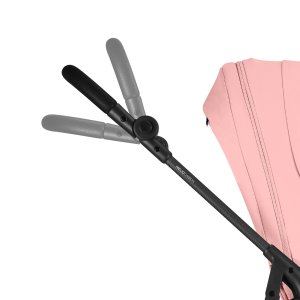 Poussette trio melio carbon 6 candy pink avec siège auto cloud g i-size et nacelle Cybex