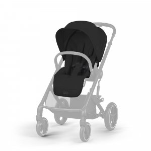 Poussette trio balios s lux 3 moon black + siège auto cloud g i-size + nacelle + base g Cybex