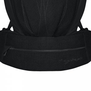 Porte-bébé physiologique coya bouclé stone black Cybex